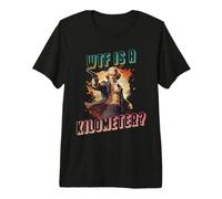 WTF is a Kilometer Funny American George Washington Premium T-Shirt