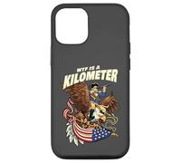 WTF Is A Kilometer Funny American Patriot Eagle Case for iPhone 12/12 Pro