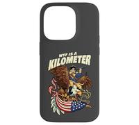 WTF Is A Kilometer Funny American Patriot Eagle Case for iPhone 14 Pro