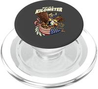 WTF Is A Kilometer Funny American Patriot Eagle PopSockets PopGrip for MagSafe