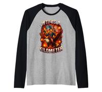 WTF Is A Kilometer George Washington 4th Of July Eagle Raglan Baseball Tee