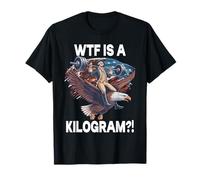 WTF Is A Kilometer George Washington 4th of July Eagle T-Shirt
