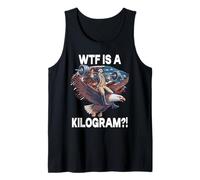 WTF Is A Kilometer George Washington 4th of July Eagle Tank Top