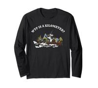 WTF is a Kilometer George Washington Crossing the Delaware Long Sleeve T-Shirt
