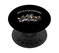 WTF is a Kilometer George Washington Crossing the Delaware PopSockets Adhesive PopGrip