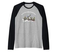 WTF is a Kilometer George Washington Crossing the Delaware Raglan Baseball Tee