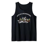 WTF is a Kilometer George Washington Crossing the Delaware Tank Top