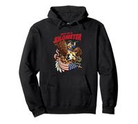 WTF Is A Kilometer Patriotic American Eagle Pullover Hoodie