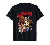 WTF is A Kilometer Patriotic American Eagle T-Shirt