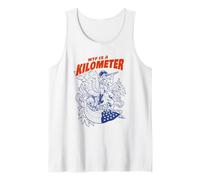 WTF is A Kilometer Patriotic American Eagle Tank Top