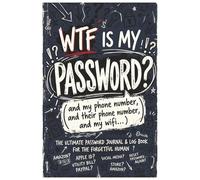 WTF Is My Password?: Internet Address & Password Organizer for Websites, Emails, WiFi and More