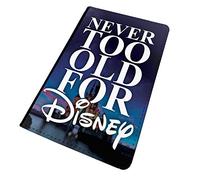 WTF | Never Too Old for Disney - Castle | Printed Art Faux Leather Passport Cover/Luggage Tag (Passport Holder)