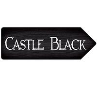 WTF | Thrones Arrows - Castle Black | - Metal Wall Sign Arrow Plaque Art Inspirational