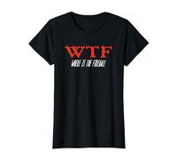WTF Where is The Fireball T-Shirt, Women, Black, X-Small