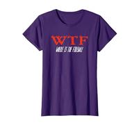 WTF Where is The Fireball T-Shirt, Women, Purple, X-Small