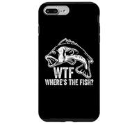 WTF Where’s The Fish Funny Fishing Humor for Anglers Case for iPhone 7 Plus/8 Plus