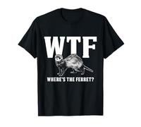WTF Where's The Ferret Animal Lover T-Shirt