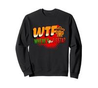 WTF Where's The Fiesta Funny Cinco De Mayo Quinceañera Sweatshirt