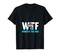WTF: Where's The Fish fun design T-Shirt
