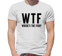 WTF Where's The Fish? - Mens T-Shirt