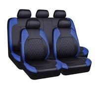 WTGCZDHY Car Seat Covers for Range Rover Velar 2017-2020,PU Leather Waterproof Full Surround Front Rear Cushion Protectors,Breathable Interior Accessories,A-Blue
