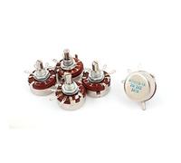 WTH118-1A 2W Variable Resistors 2K2 Ohm Rotary Taper Carbon Potentiometers Potentiometer 5Pcs AMNzOgOdL