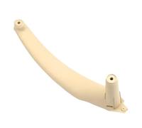 WTIXCRQ Car Interior Door Handle Compatible with BMW for X5 X6 E70 E71 E72 2007 2008 2009 2010 2011 2012 2013 Interior Door Pull Handle Inside Cover Panel Trim(Beige,Left)