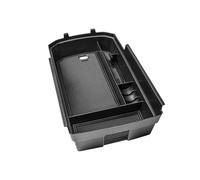 WTIXCRQ Car Storage Tray Compatible With Gmc For Terrain 2018-2024 Center Console Organizer Armrest Box Storage Secondary Car Insert Interior Accessories(Black)