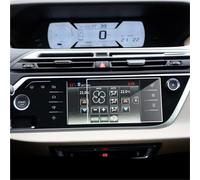 WTIXCRQ Interior accessories Compatible With C&itroen C4 For Picasso 2014 2015 2016 2017 1 Pcs Tempered Glass Film Car GPS Navigation Clear Screen Protector