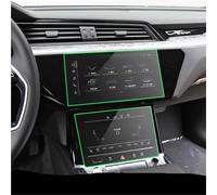 WTIXCRQ Interior accessories Compatible With E-Tron 2018 2019 2020 2021 1 Pcs Car GPS Navigation Film LCD Screen Tempered Glass Protective Film