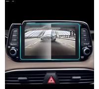 WTIXCRQ Interior accessories Compatible With Hyundai For Santa Fe 2018 2019 2020 1 Pcs Tempered Glass Transparent Protective Car GPS Navigation Protective Film(176X99mm)