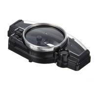 WTIXCRQ Meter Frame Cover Compatible With YZF For R6 2006-2012 For R1 2004-2006 SpeedoMeter Instrument Case Gauges Odometer Tachometer Housing Box Cover(The whole set)