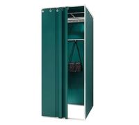 WTLONBF Changing Room Boutique Fitting Room Portable Temporary Foldable Changing Room with Shading Curtain, for Mall Office Dressing Room(Grn)