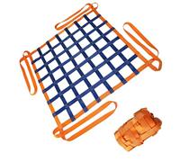 WTLONBF Hanging Lifting Cargo Net Elastic Cargo Netting, Flat Nylon Sling Hoisting Net, Strong LoadBearing Material Handling Straps, Construction Dock Hoist Objects Lifting Net (Size : 1 X 1M/Me