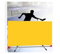WTLONBF Table Tennis Baffle,Training Surround Barrier Block,Ping Pong Field Fence Temporary Partition Screen,for Competition or Self-Training