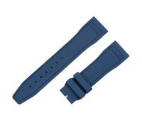 WTNZBAEM 20Mm 22Mm Soft Fluororubber FKM Rubber Watchband Compatible With Tudor Black Bay 1958 39Mm 41Mm Gmt Watch Accessoires(Dark blue-No buckle,22MM_ROSEGOLD BUCKLE)