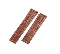 WTNZBAEM 24 22 20mm Breathable Sweatproof friendly Watchbands Compatible With Tag Heuer Series Premium Cowhide Solid Steel Buckle Strap(Brown-No,24mm)