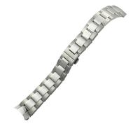WTNZBAEM 316L Solid Stainless Steel Watchband Compatible With Tissot V8 Series T106.417 .407 Waterproof Metal Watch Strap Tool