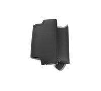 WTNZBAEM Braid Steering Wheel Compatible With Honda CR-V CRV 2012 2013 2014 2015 2016 Car Interior Hand-stitched Leather Cover Trim(Black line)