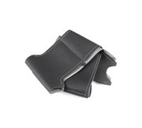 WTNZBAEM Braids on Steering Wheel Compatible With Honda Accord 9th 2013-2017 Crosstour 2014 2015 Car Perforated Leather Cover(Gray line)