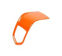 WTNZBAEM Car Steering Wheel Decoration Cover Compatible With Dodge Challenger Durango Dart 2009-2014 Journey 2013-2022 Interior Accessories(1 pcs Orange)