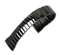 WTNZBAEM Ceramic Watch Strap Compatible With Rado Sintra Series Watchband Black Ceramic Bracelet Women Men 17mm 29mm 26mm(17mm)