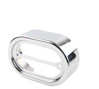 WTNZBAEM Chrome Motorbike Drag Regulator Cover Compatible With Harley 2001-2006 Softail Springer FXST FLST FXSTD Heritage Classic