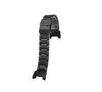WTNZBAEM Compatible With Casio G-SHOCK Big Mud King Third Generation Solid Stainless Steel WatchBand GWG-B1000 Men Modification Metal Watch Strap(3107-black)
