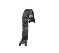 WTNZBAEM Compatible With Casio G-SHOCK Big Mud King Third Generation Solid Stainless Steel WatchBand GWG-B1000 Men Modification Metal Watch Strap(76 Black)