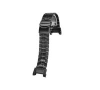 WTNZBAEM Compatible With Casio G-SHOCK Big Mud King Third Generation Solid Stainless Steel WatchBand GWG-B1000 Men Modification Metal Watch Strap(3137 titanium-black)