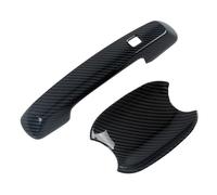 WTNZBAEM Compatible With GWM 300 2020-2024 Rear Tailgate Door Handles Decoration Cover Trim 2pcs(Carbon fiber printed)