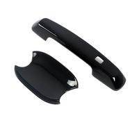 WTNZBAEM Compatible With GWM 300 2020-2024 Rear Tailgate Door Handles Decoration Cover Trim 2pcs(Glossy black)