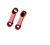 WTNZBAEM Compatible With Honda Suziki Yamaha Equal Universal Motorcycle Rearview Mirrors Extension Riser Adapter Bracket 10MM 8MM(Red)