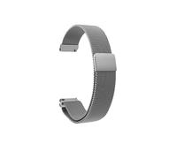 WTNZBAEM Compatible With Lily 2 Magnetic Stainless Steel Strap Lily2 Metal SmartWatch Milan Watchband Women 14mm Ladies Watch Chian(Silver)